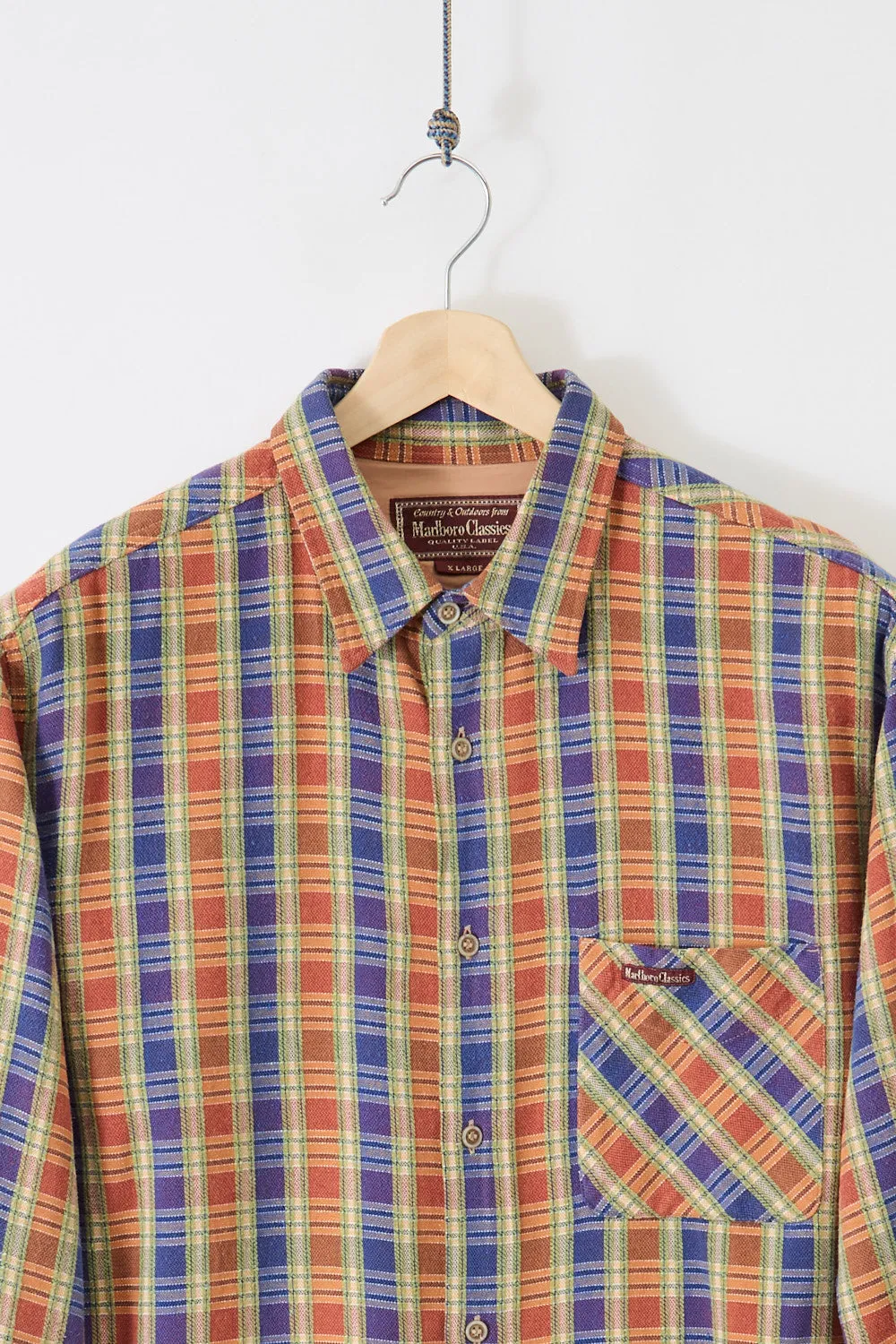 Marlboro Classics Flannel Shirt (XL) sold by Livid Jeans product image thumbnail 2