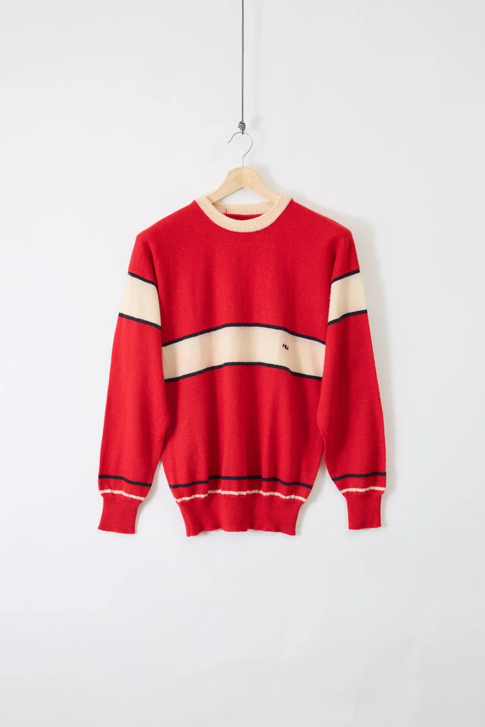 Fila Wool Knit Sweater (L) sold by Livid Jeans