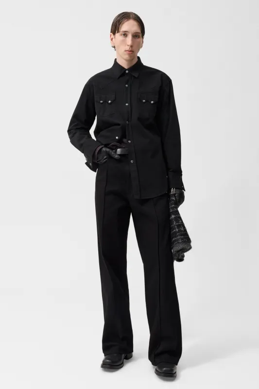 Western Shirt Japan Black made by Livid Jeans