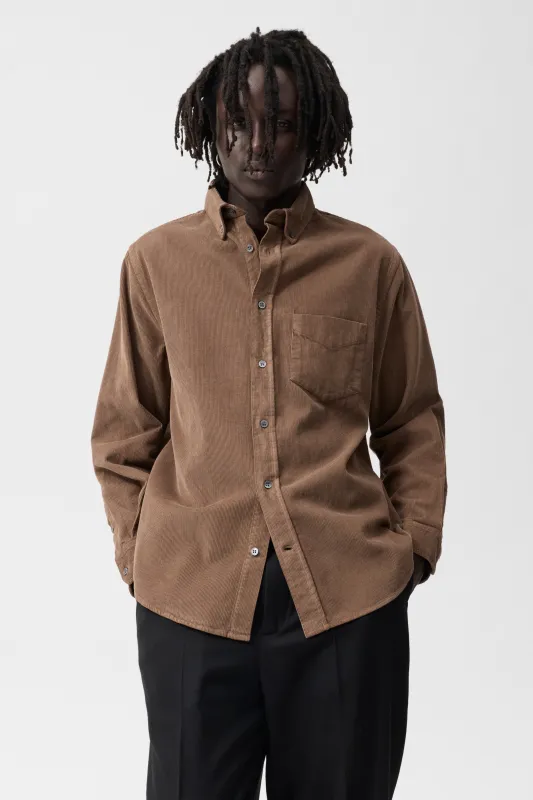 Casual Shirt Walnut Cord made by Livid Jeans