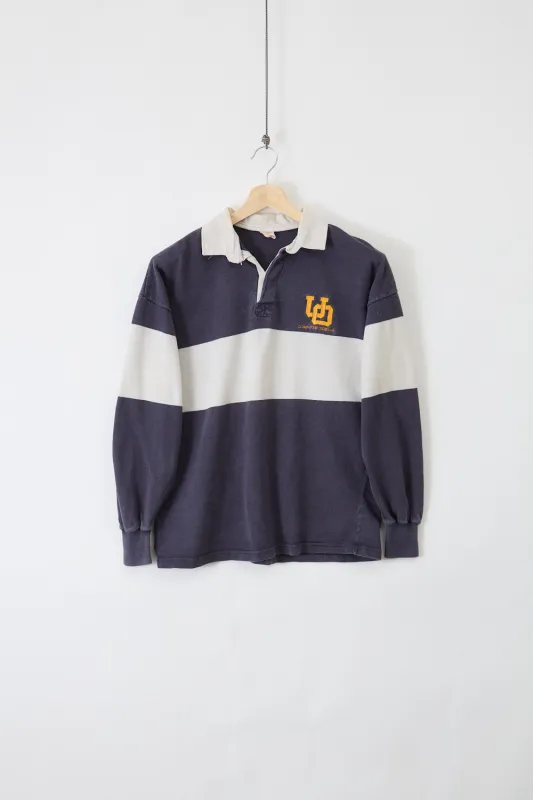 University of Delaware Computer Sience Rugby Shirt (L) made by Vintage