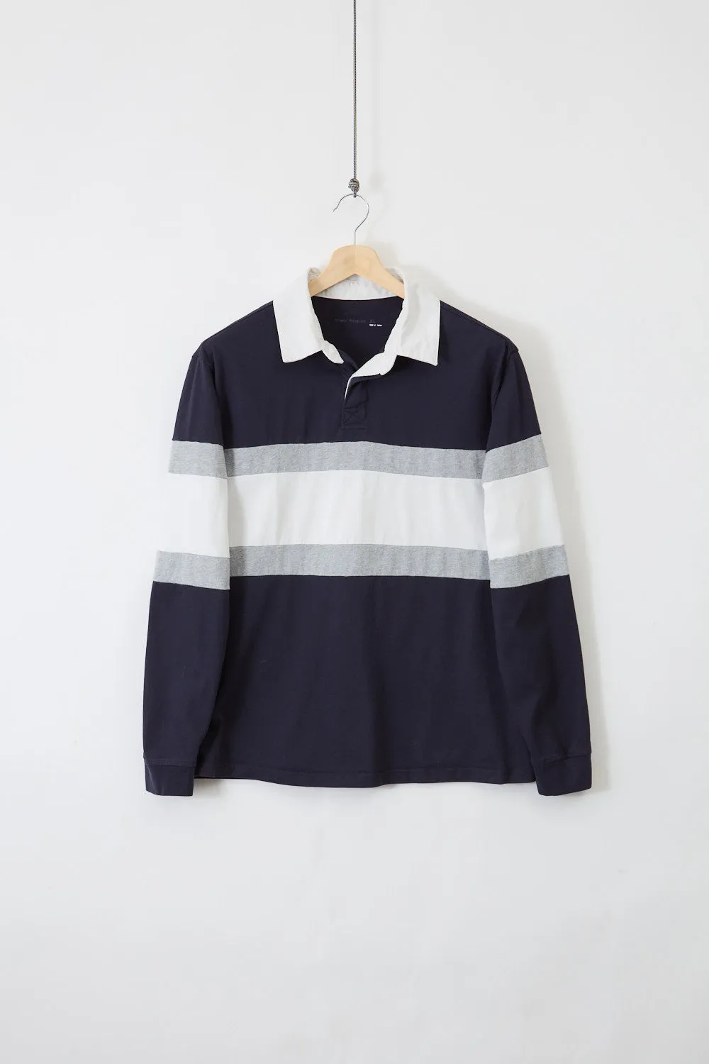 Striped Rugby Shirt (L) sold by Livid Jeans