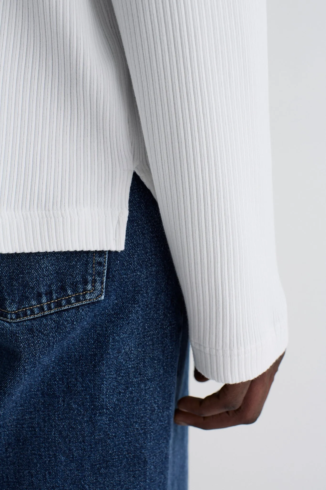 Boden White Rib sold by Livid Jeans product image thumbnail 5