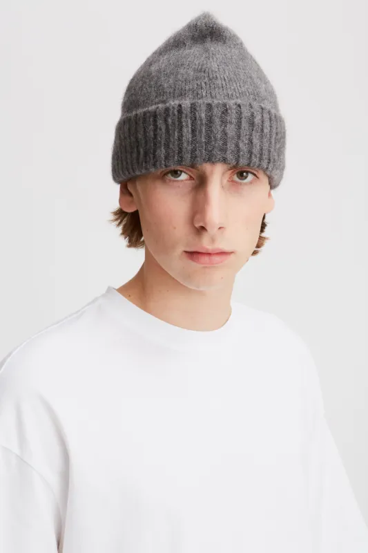 Plath Charcoal Mohair Mix sold by Livid Jeans