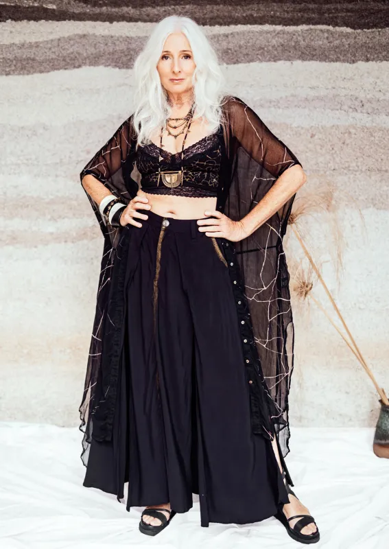 Brush stroke skirt made by Fairy floss