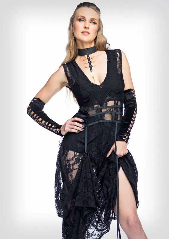 Ravish velvet sleeves sold by Fairy floss