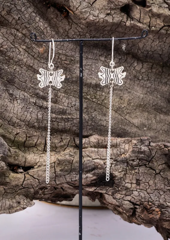 Vertebrae earrings sold by Fairy floss