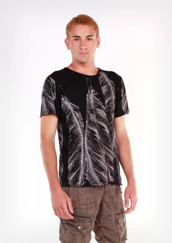 Feather Tee made by Fairy floss