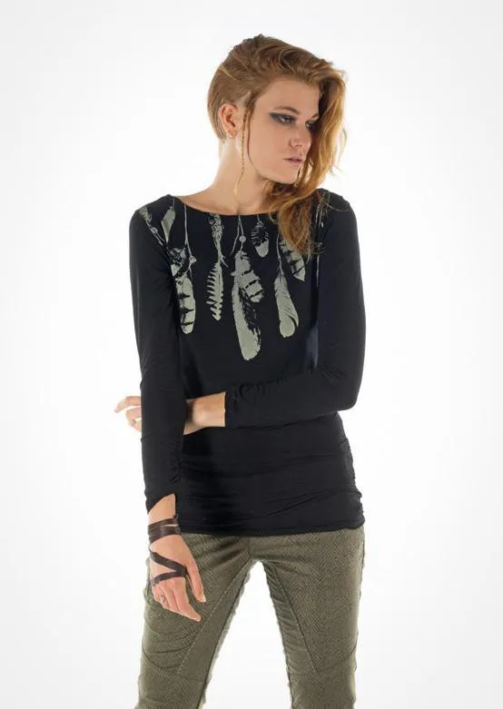 Feather Tribe Top sold by Fairy floss product image thumbnail 3