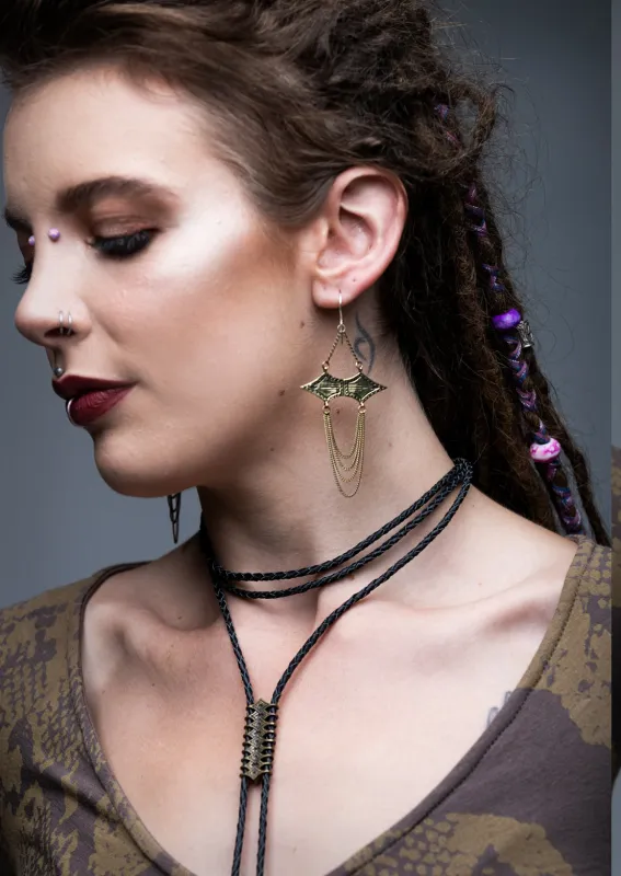 Primal Earrings made by Fairy floss