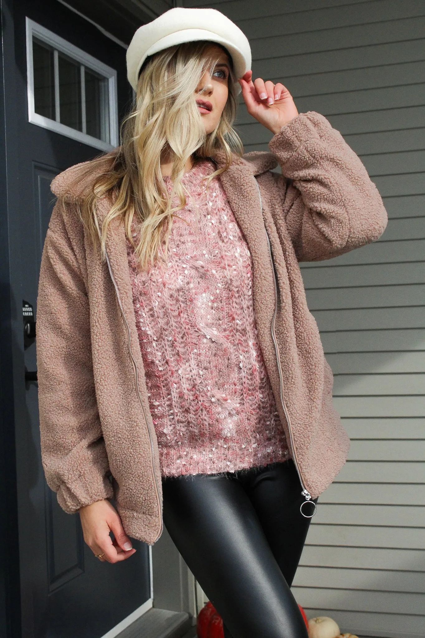 Totally Teddy Zip-Up Jacket sold by Finding July