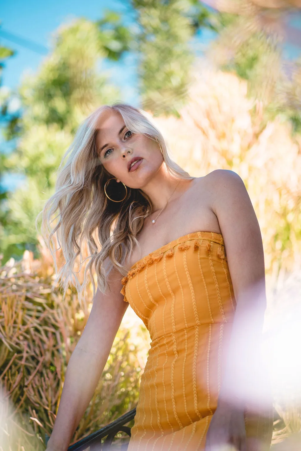 No Hassle Tassel Dress sold by Finding July