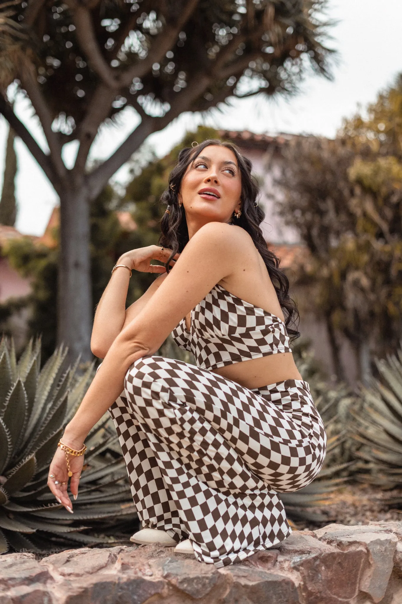 Check Mate Two-Piece Set sold by Finding July product image thumbnail 3