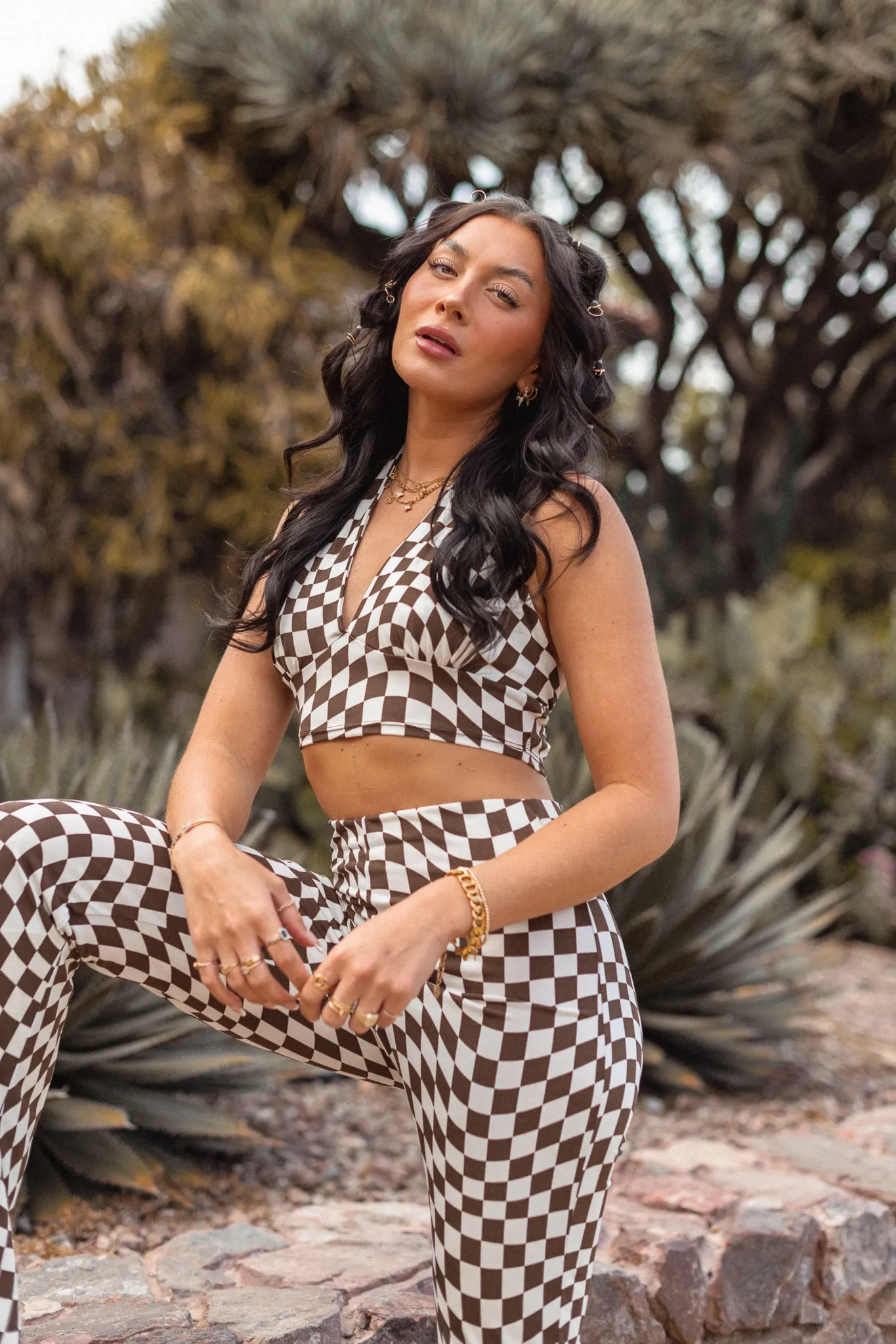 Check Mate Two-Piece Set sold by Finding July product image thumbnail 2