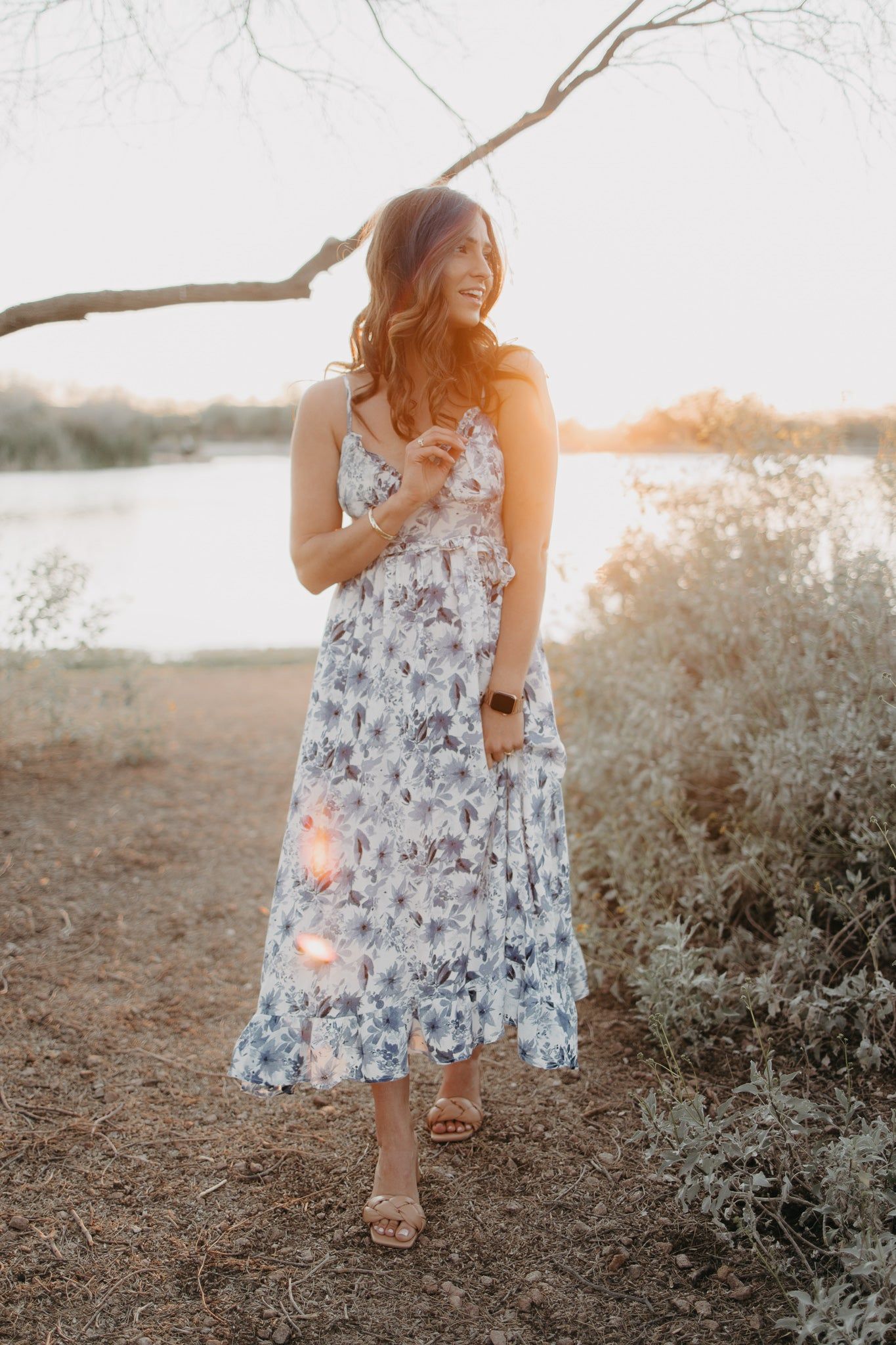 Flora Midi Dress sold by Finding July product image thumbnail 4