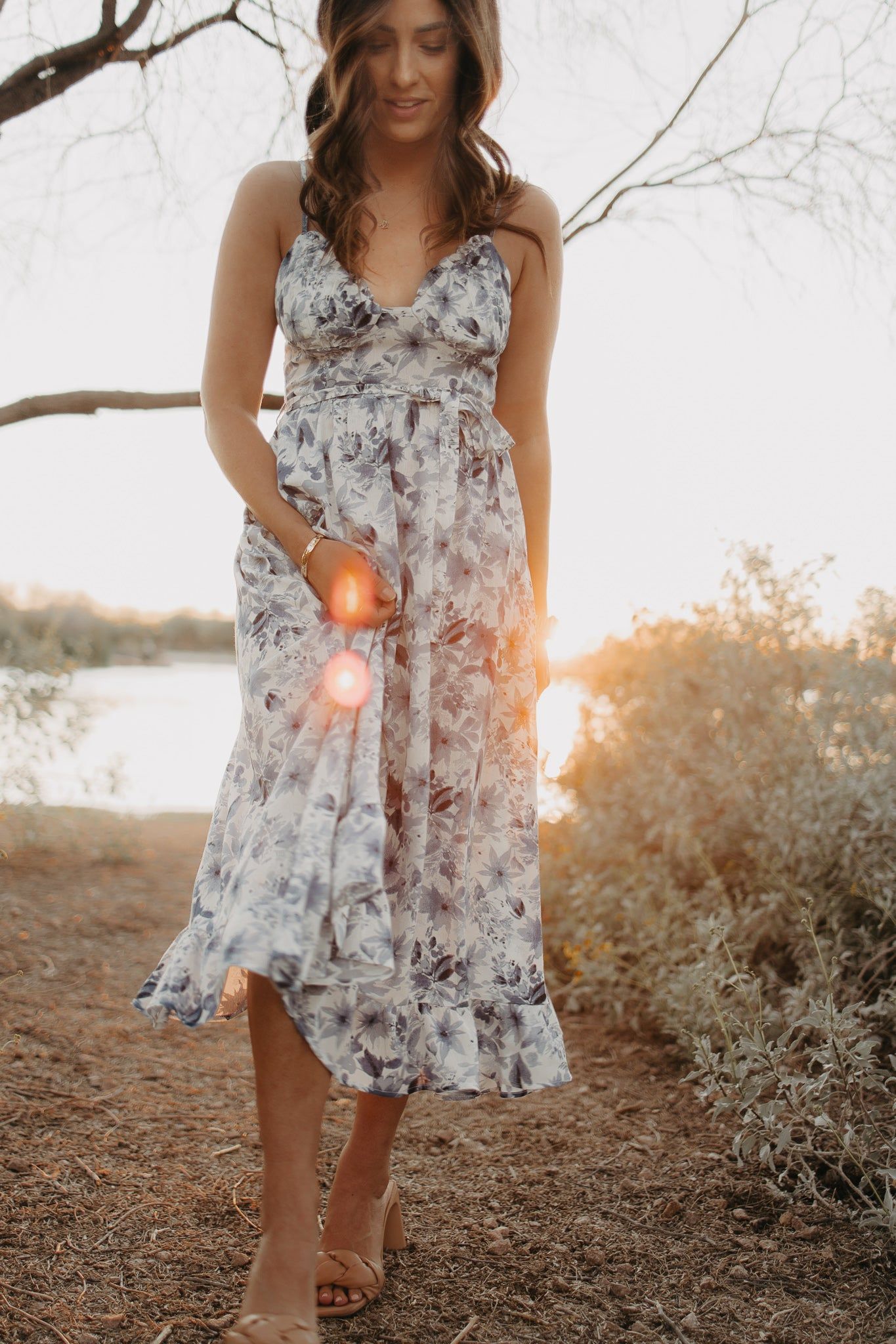 Flora Midi Dress sold by Finding July