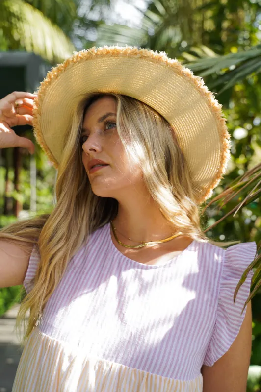 Straw Fedora sold by Finding July