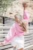Rodeo Glam Denim Jacket - Light Pink sold by Finding July