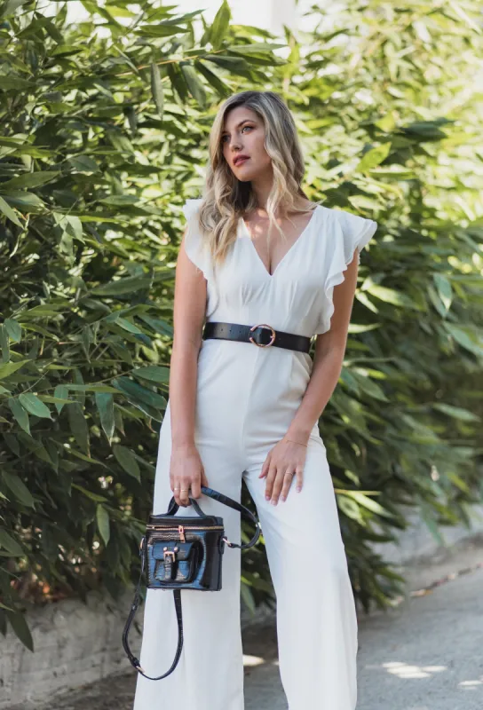 Just A Feeling Jumpsuit sold by Finding July