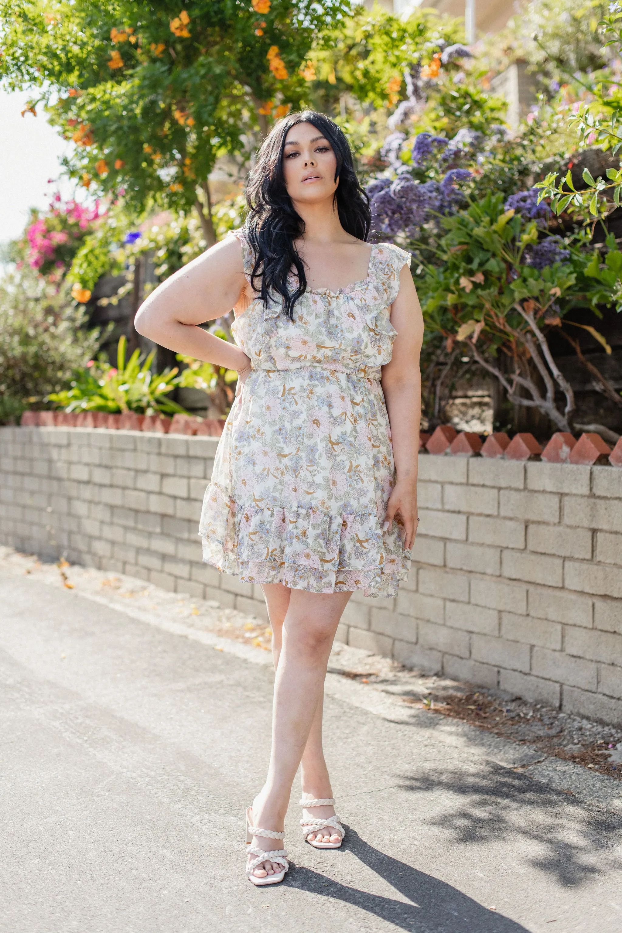 She Is The Moment Mini Dress sold by Finding July product image thumbnail 4