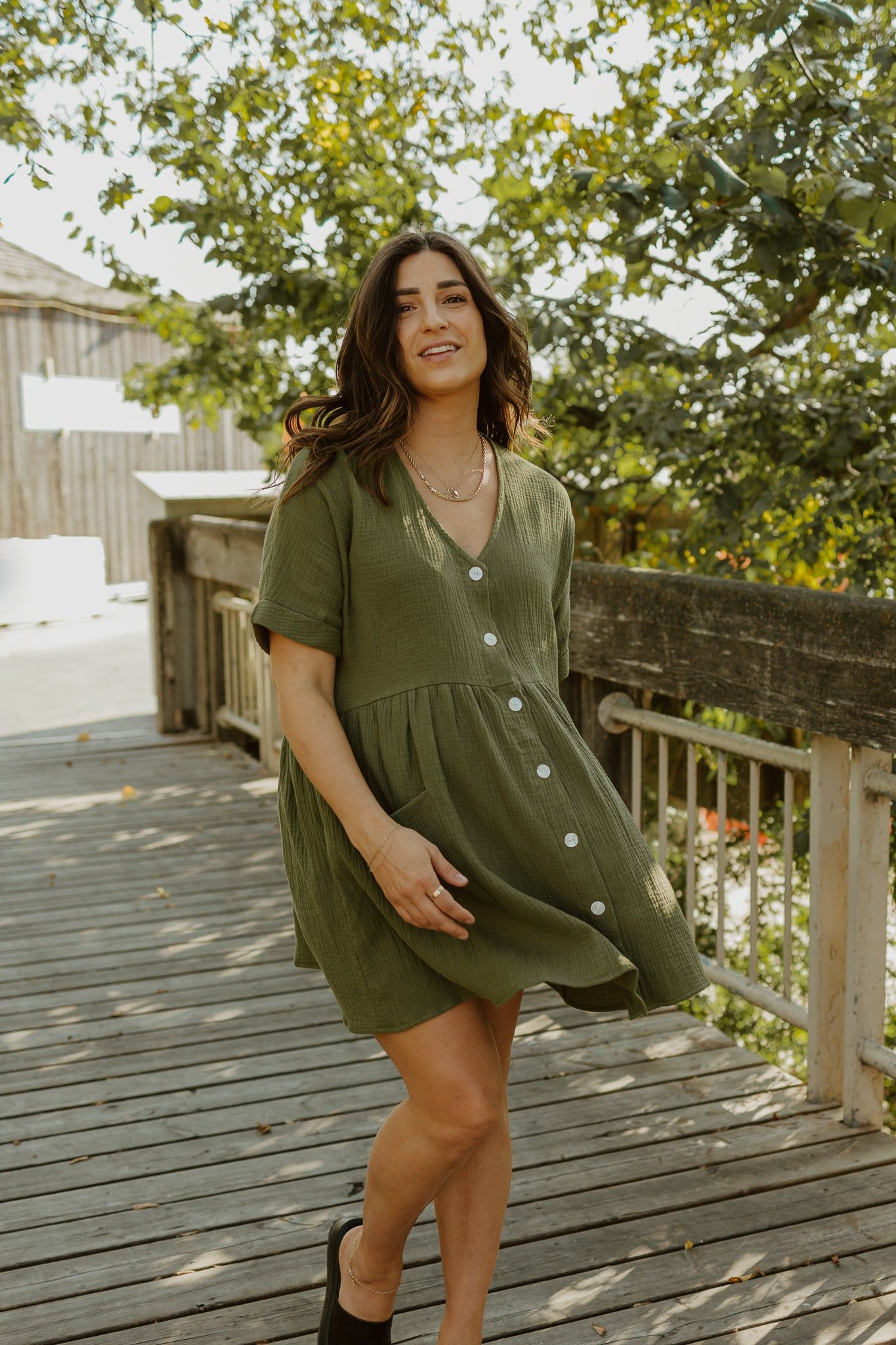 The Ray - Olive sold by Finding July product image thumbnail 2