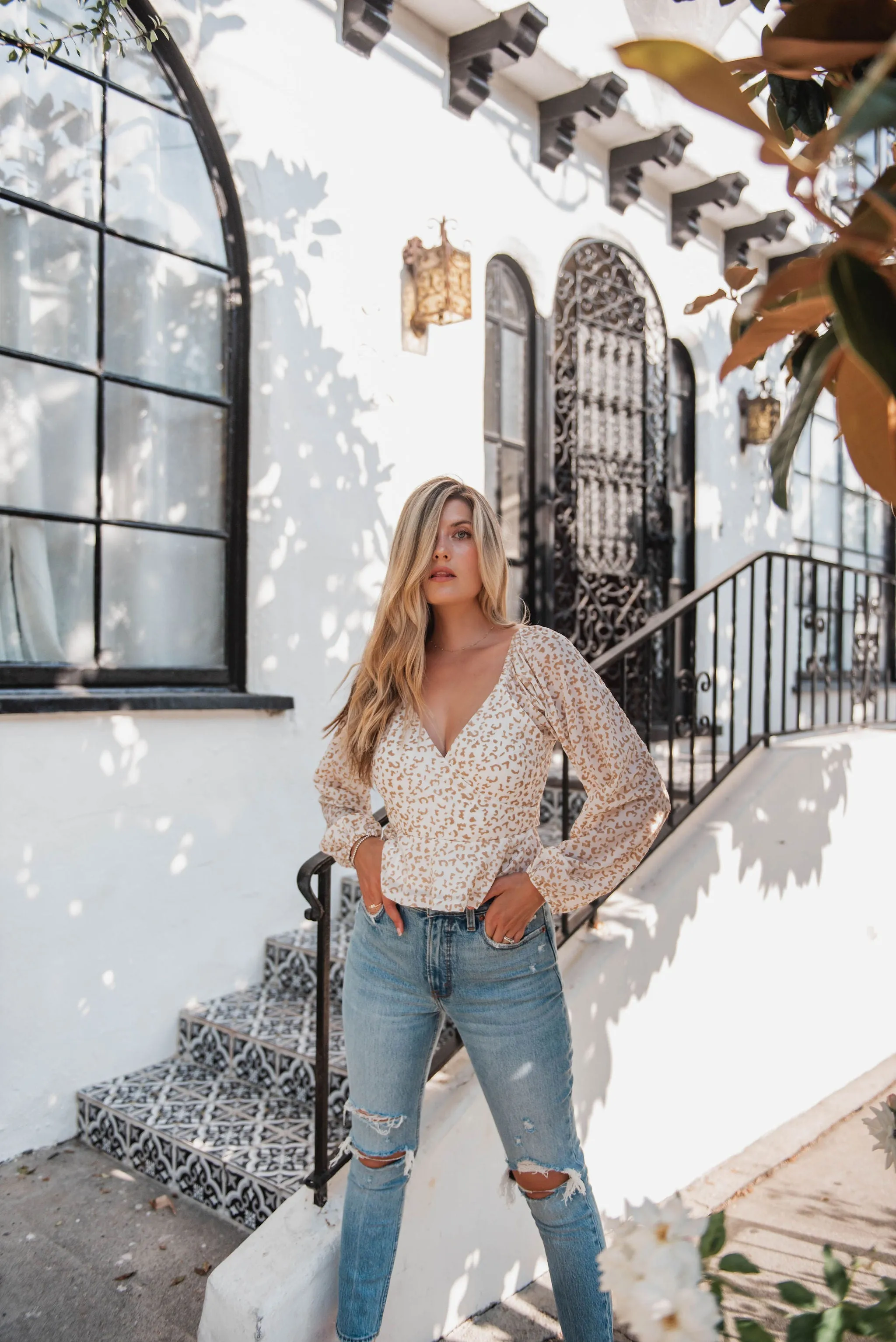 Wild Ways Leopard Top sold by Finding July