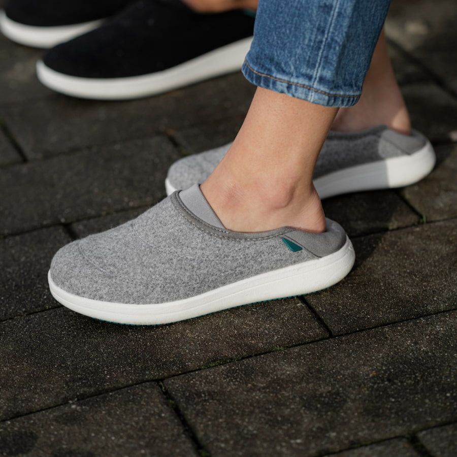 Women's Sunday Slippers - Slate Grey sold by Vessi product image thumbnail 5