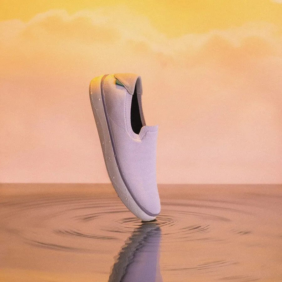 Women's Boardwalk Slip-On - Lilac Purple sold by Vessi product image thumbnail 5