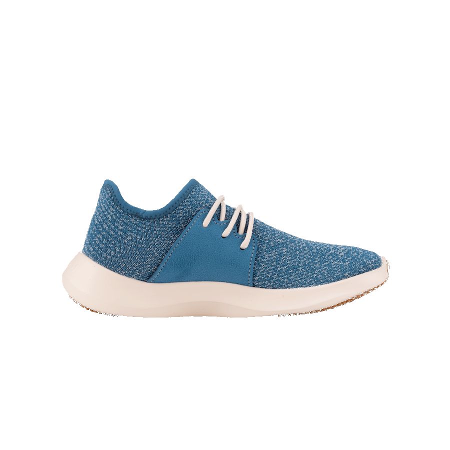 Women's Everyday Classic - Surf Blue on Off White sold by Vessi product image thumbnail 2