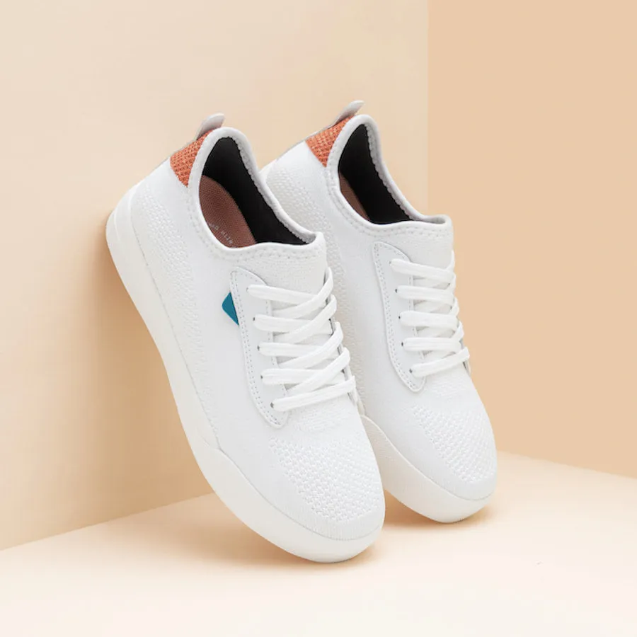 Men's Weekend - White on Rhubarb sold by Vessi product image thumbnail 5