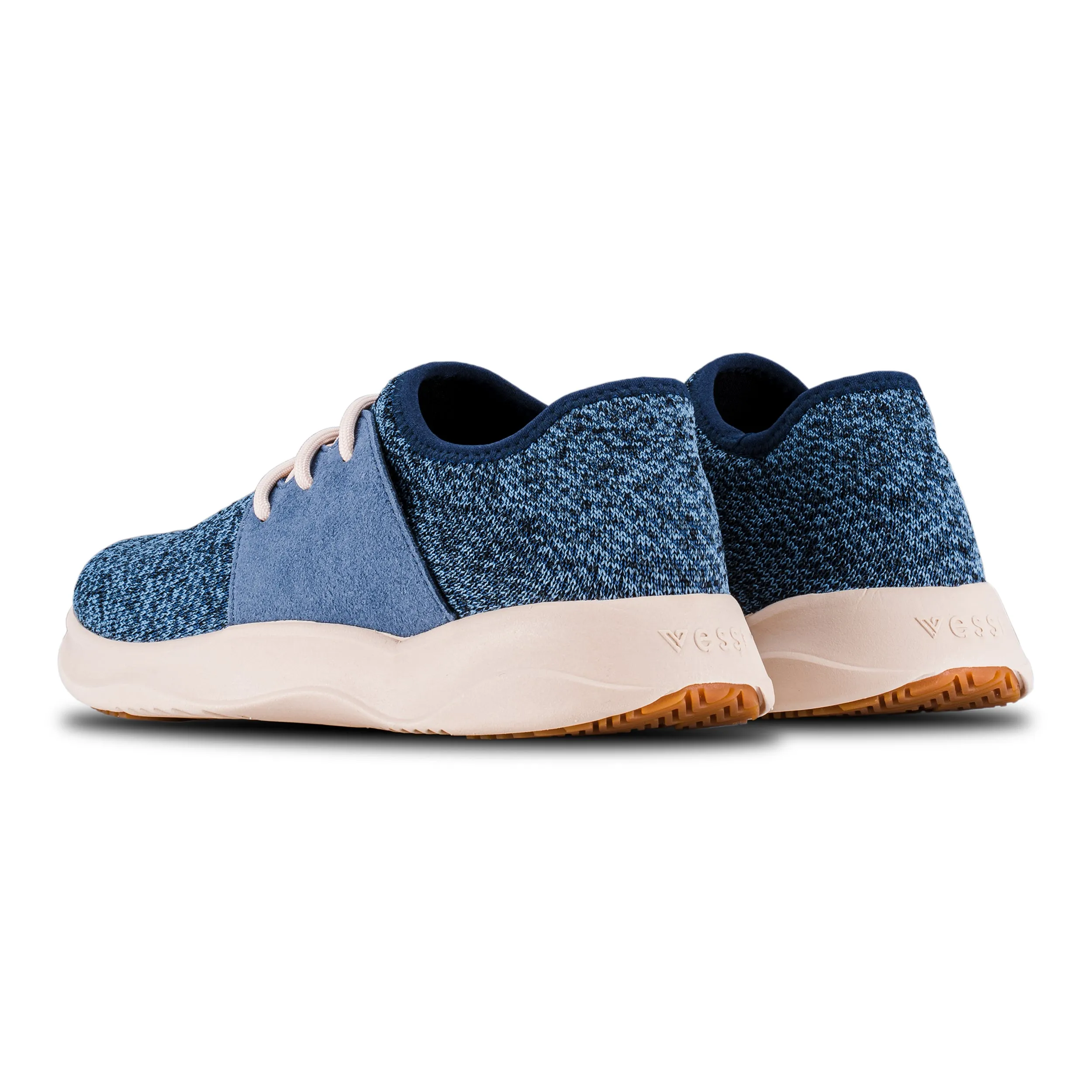 Men's Everyday - Carbon Blue on Off White sold by Vessi product image thumbnail 3