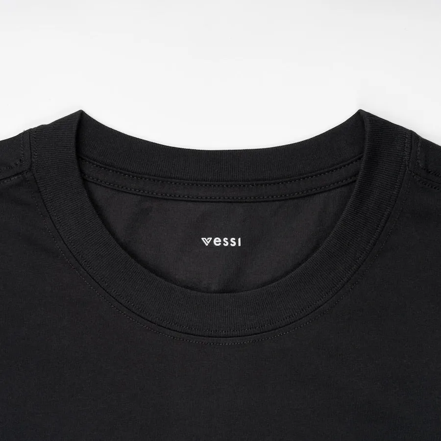 Women's Base Tee - Black sold by Vessi product image thumbnail 2