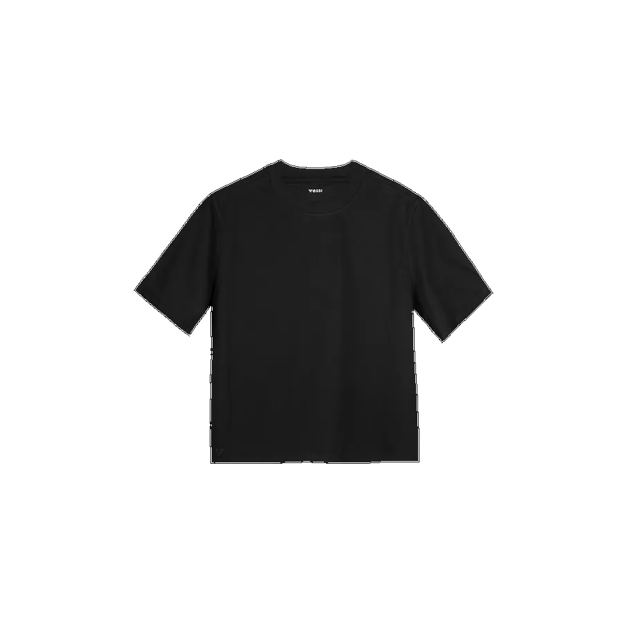 Women's Base Tee - Black sold by Vessi
