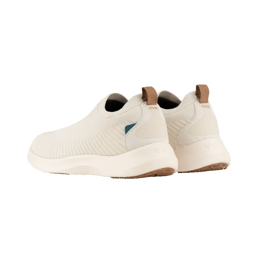 Women's Everyday Move Slip-ons - Linen Beige on Gum sold by Vessi product image thumbnail 4