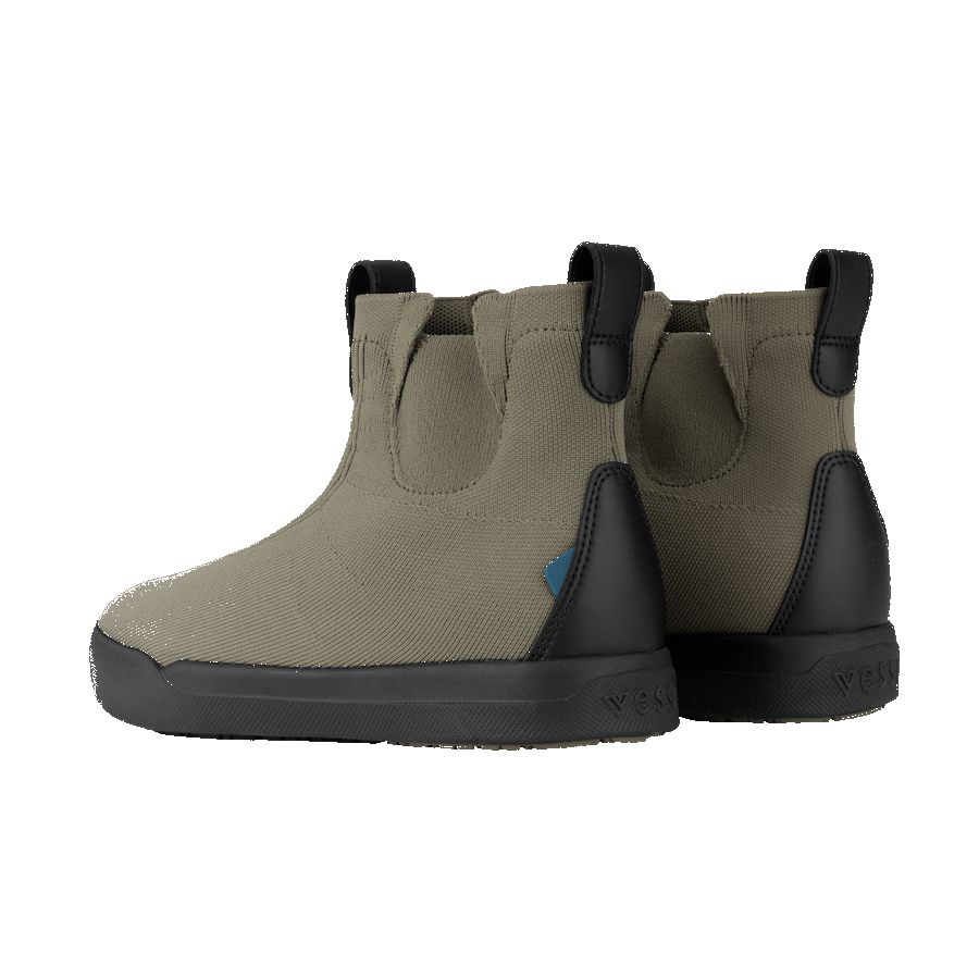 Men's Weekend Chelsea - Forest Green on Black sold by Vessi product image thumbnail 4