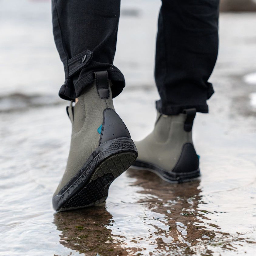 Men's Weekend Chelsea - Forest Green on Black sold by Vessi product image thumbnail 5