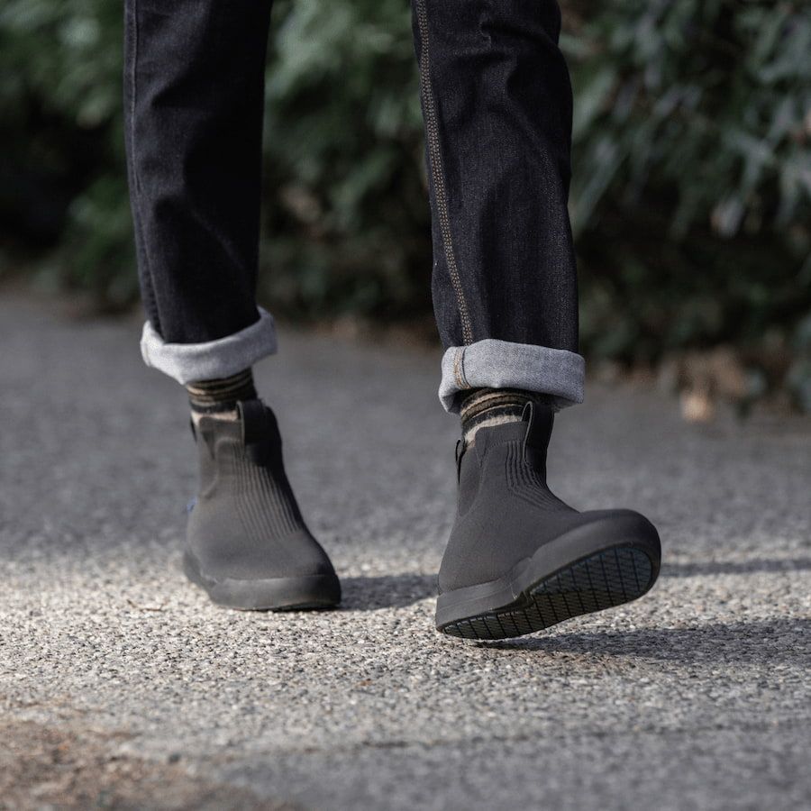 Men's Weekend Chelsea - Asphalt Black on Black sold by Vessi product image thumbnail 5