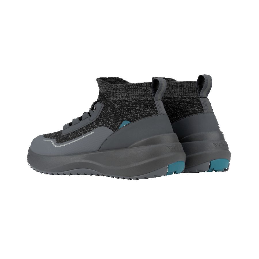 Men's Stormburst High Top - Peak Black sold by Vessi product image thumbnail 4