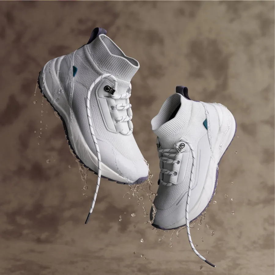 Men's Stormburst High Top - White/Granite sold by Vessi product image thumbnail 5