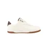 Women's Courtside Classic - Off-White/Mahogany sold by Vessi