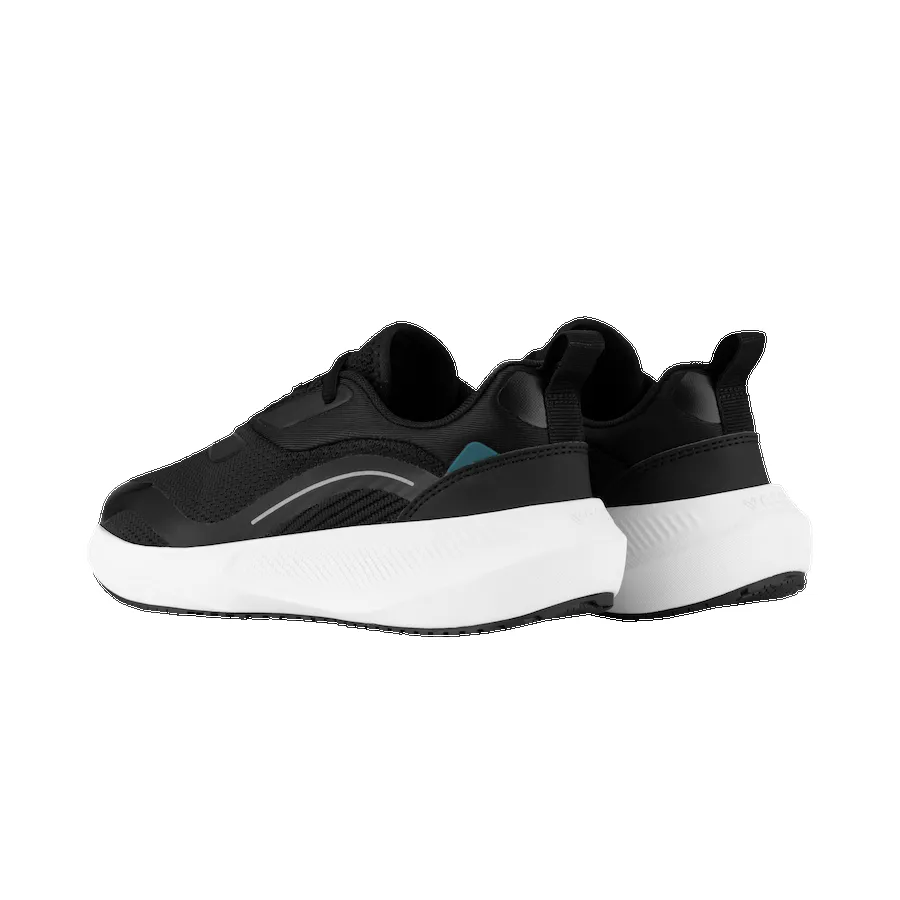 Women's Tidal Sneaker - Black on White sold by Vessi product image thumbnail 4