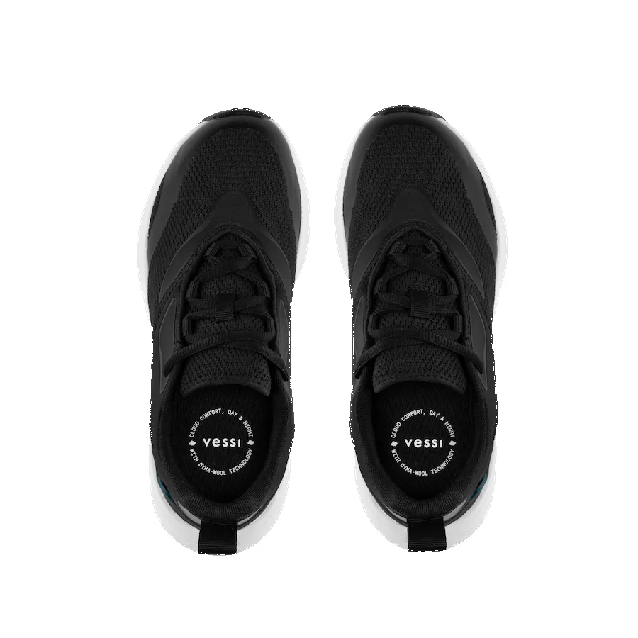 Women's Tidal Sneaker - Black on White sold by Vessi product image thumbnail 5