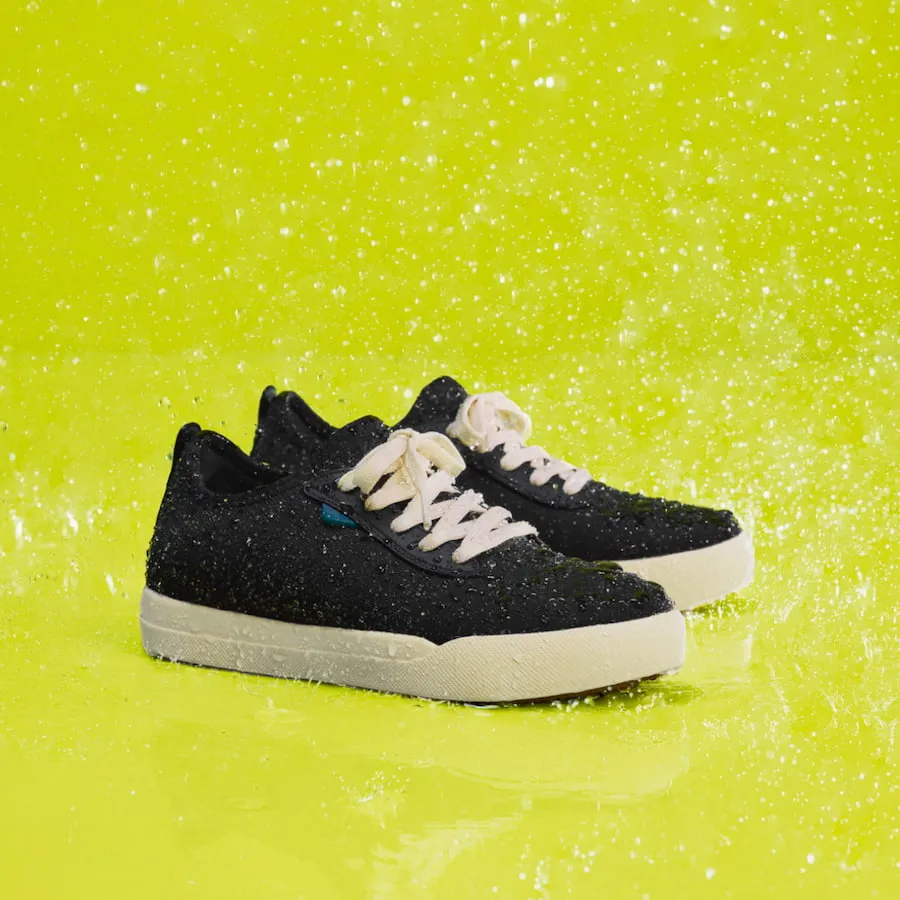 Women's Weekend - Asphalt Black on Off-White sold by Vessi product image thumbnail 5