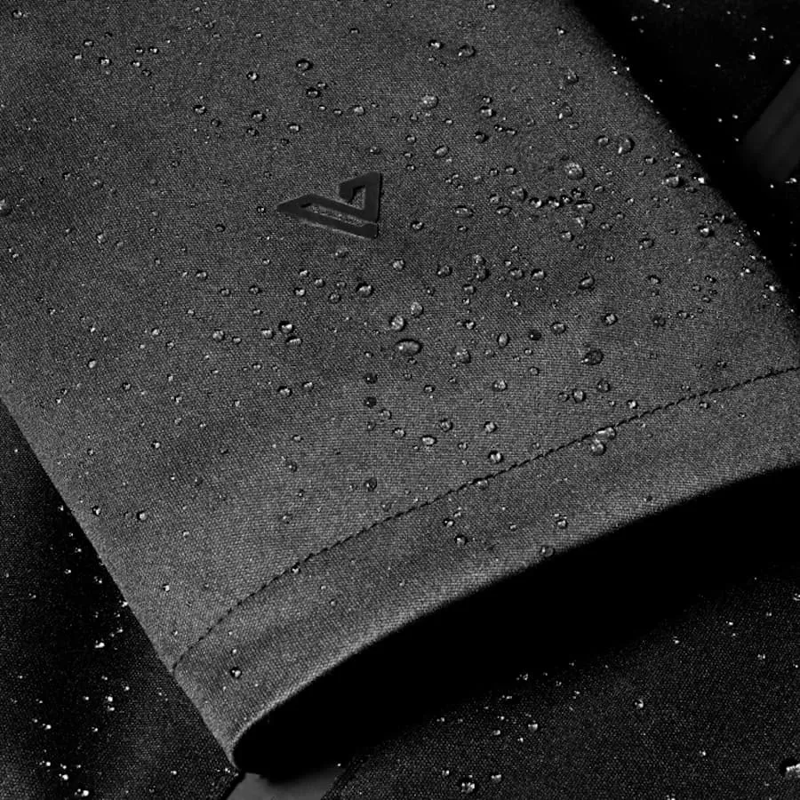 Men's Overcast Jacket 2 - Jet Black sold by Vessi product image thumbnail 2