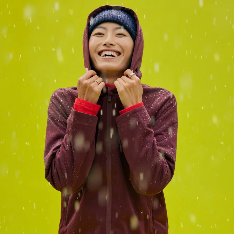 Women's Overcast Jacket 2 - Jet Black sold by Vessi product image thumbnail 4