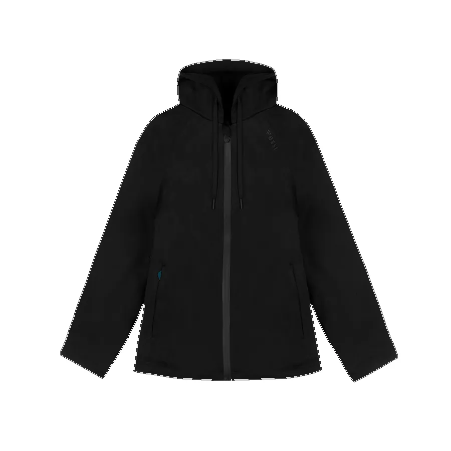Women's Overcast Jacket 2 - Jet Black sold by Vessi