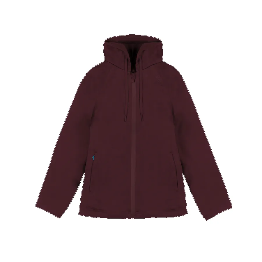 Women's Overcast Jacket 2 - Mahogany sold by Vessi