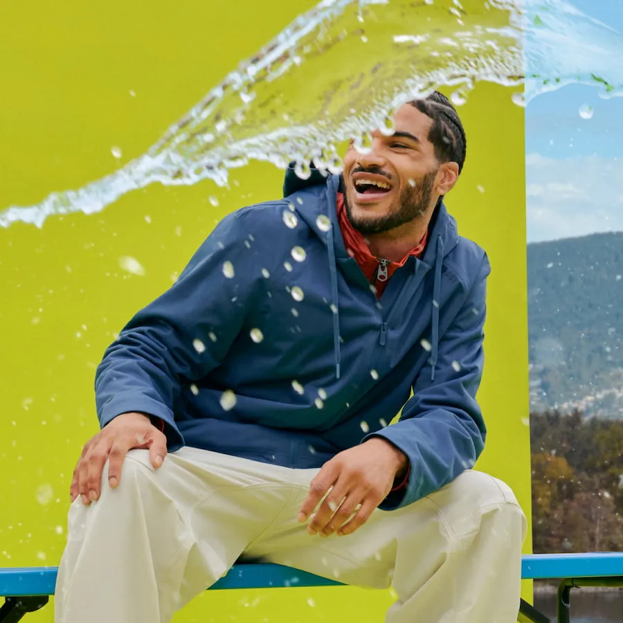 Men's Overcast Jacket 2 - Twill sold by Vessi product image thumbnail 4