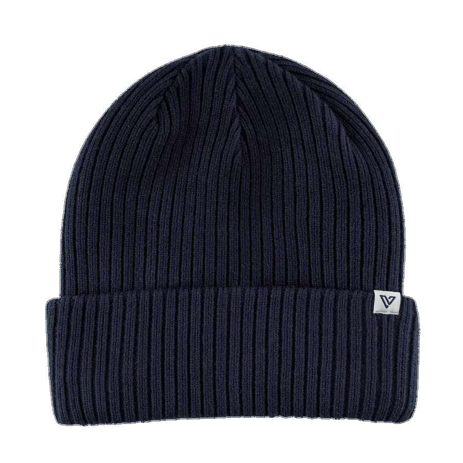 Forecast Beanie - Peacoat Blue sold by Vessi