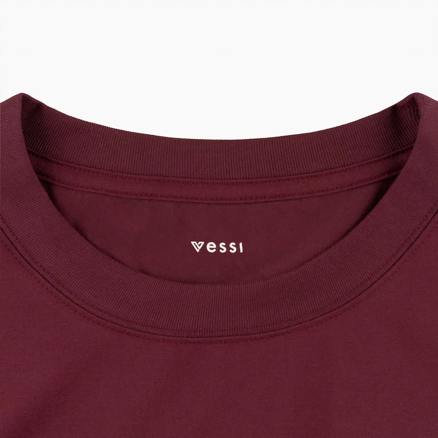 Women's Base Long Sleeve Shirt - Mahogany sold by Vessi product image thumbnail 2